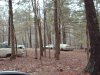 A view of the junk yard while driving in.